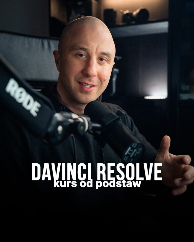 Kurs DaVinci Resolve od podstaw – nauka montażu i color gradingu